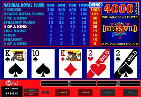 Play Online Deuces Wild Video Poker for Real Money .